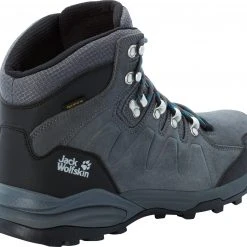 Jack Wolfskin Refugio Texapore Chaussures mi-hautes Homme, gris/jaune 8 Jack Wolfskin Refugio Texapore Chaussures mi-hautes Homme, gris/jaune -Chaussures Soldes Boutique jack wolfskin refugio texapore mid shoes men grey black 3