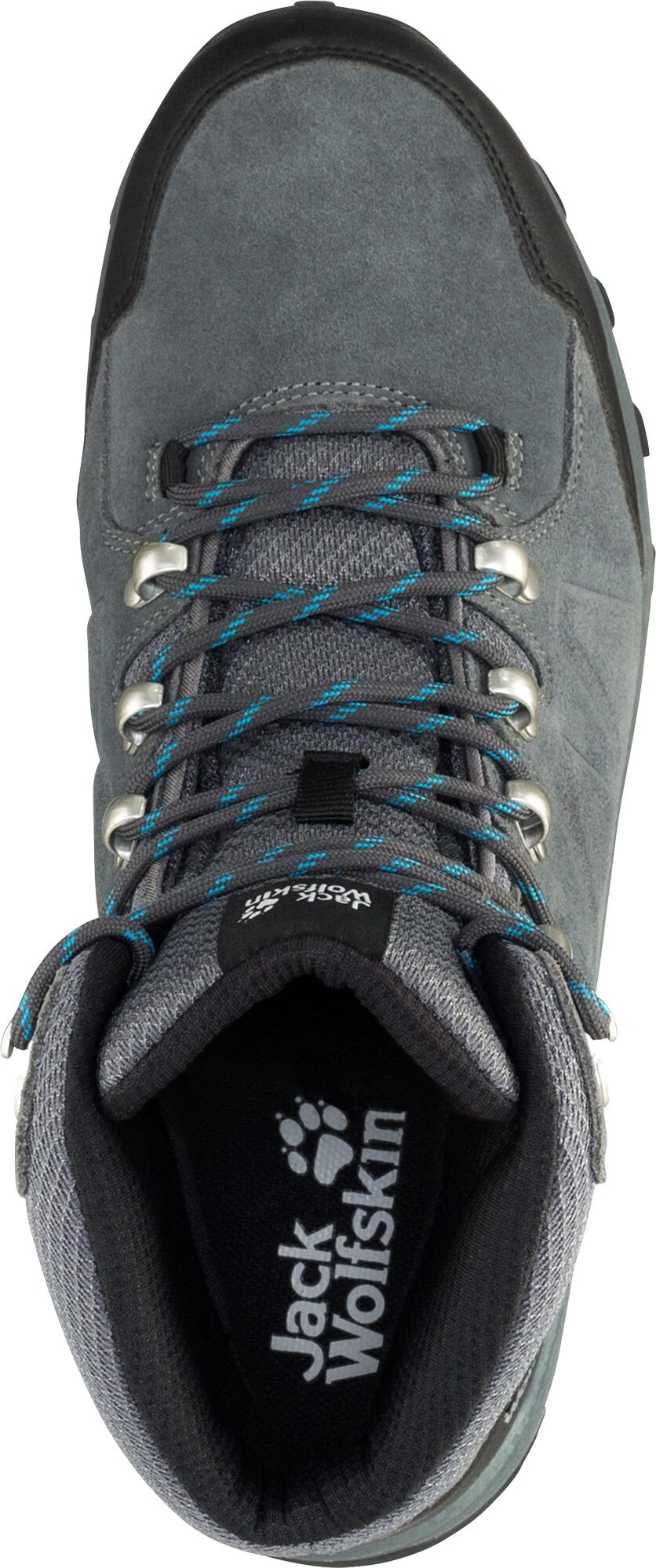 Jack Wolfskin Refugio Texapore Chaussures mi-hautes Homme, gris/jaune 6 Jack Wolfskin Refugio Texapore Chaussures mi-hautes Homme, gris/jaune – Image 6