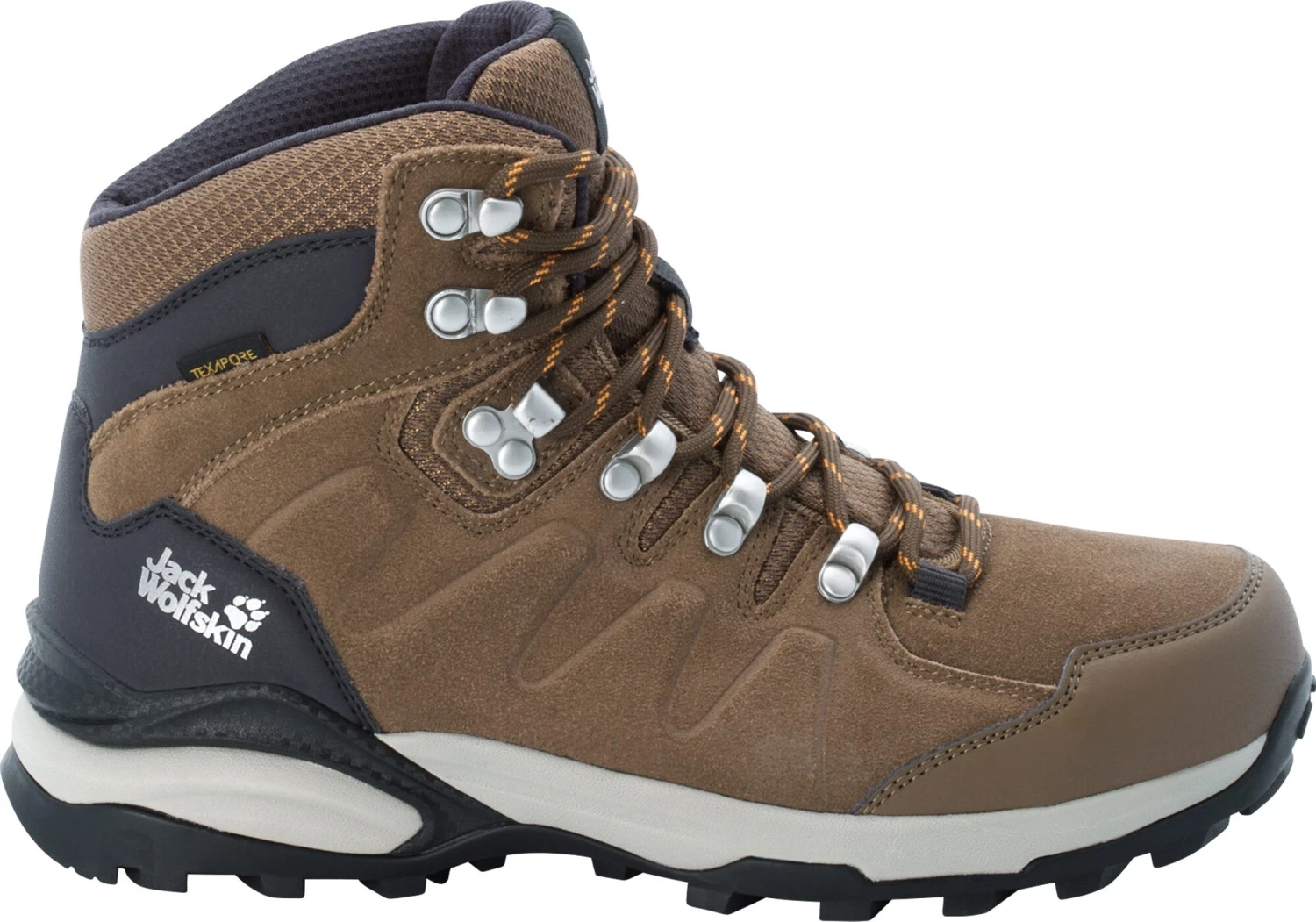 Jack Wolfskin Refugio Texapore Chaussures mi-hautes Femme, gris 1 Jack Wolfskin Refugio Texapore Chaussures mi-hautes Femme, gris