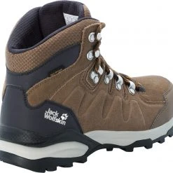 Jack Wolfskin Refugio Texapore Chaussures mi-hautes Femme, gris 8 Jack Wolfskin Refugio Texapore Chaussures mi-hautes Femme, gris -Chaussures Soldes Boutique jack wolfskin refugio texapore mid shoes women brown apricot 3