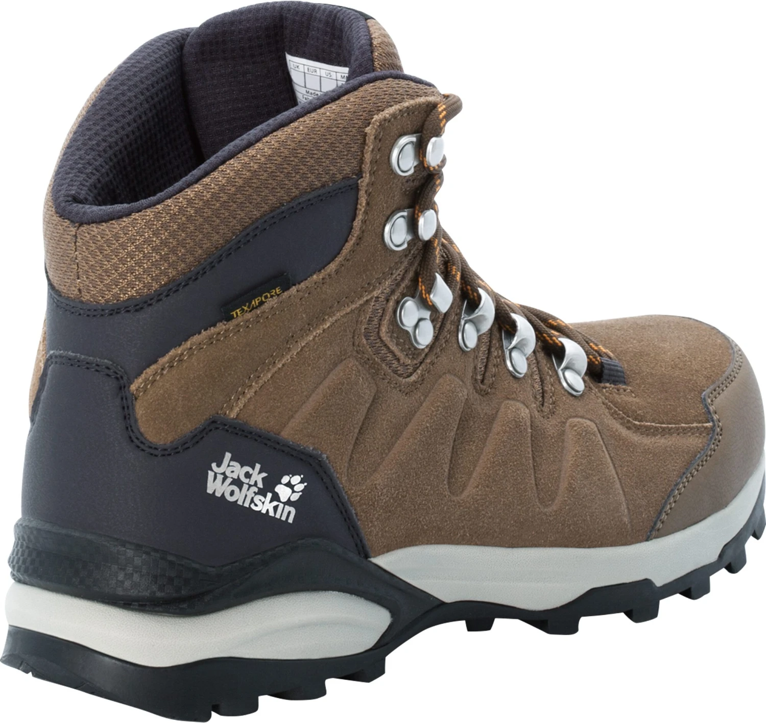 Jack Wolfskin Refugio Texapore Chaussures mi-hautes Femme, gris 3 Jack Wolfskin Refugio Texapore Chaussures mi-hautes Femme, gris – Image 3