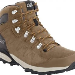 Jack Wolfskin Refugio Texapore Chaussures mi-hautes Femme, gris 9 Jack Wolfskin Refugio Texapore Chaussures mi-hautes Femme, gris -Chaussures Soldes Boutique jack wolfskin refugio texapore mid shoes women brown apricot 4