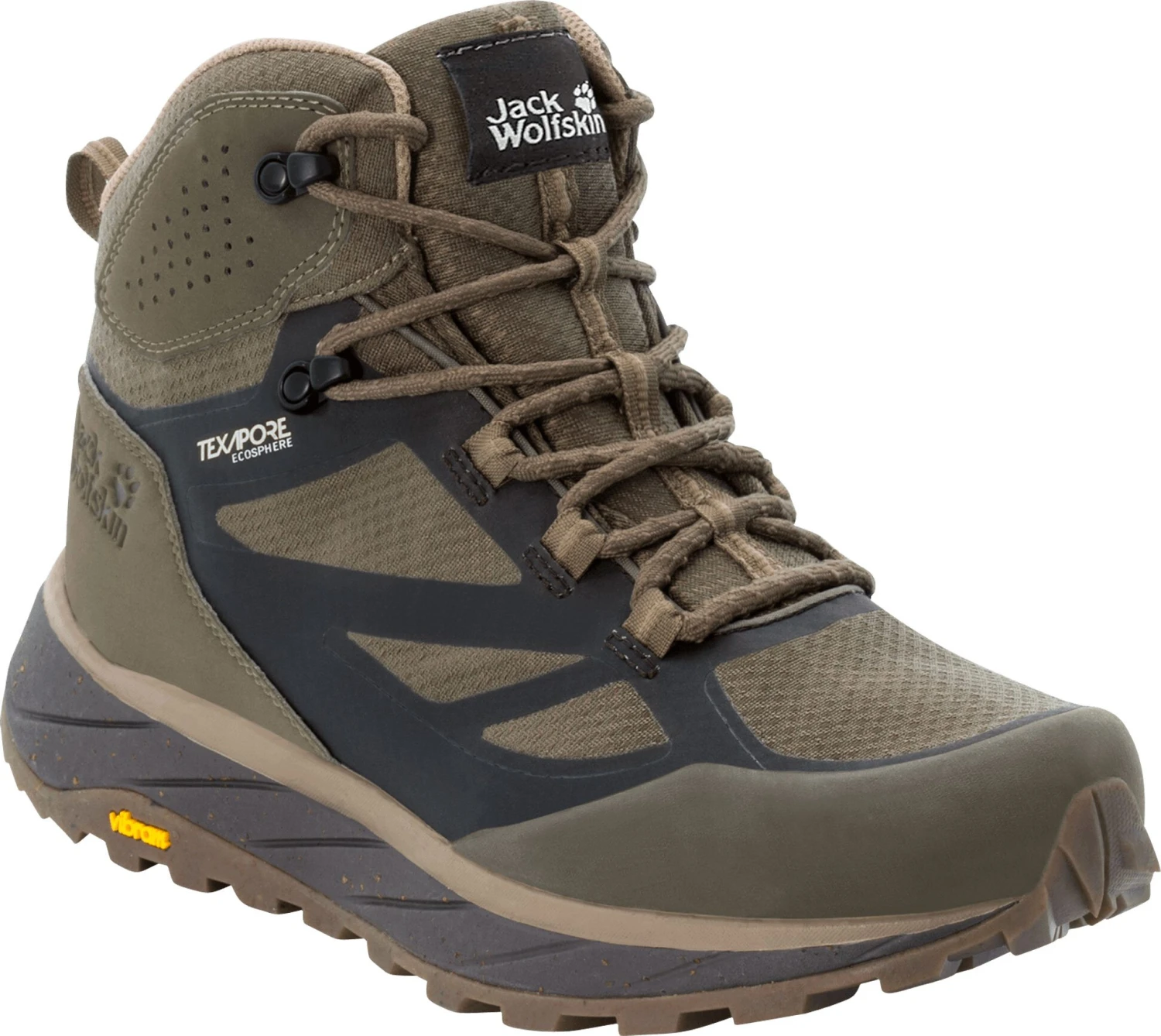Jack Wolfskin Terraventure Texapore Chaussures mi-hautes Homme, marron 1 Jack Wolfskin Terraventure Texapore Chaussures mi-hautes Homme, marron