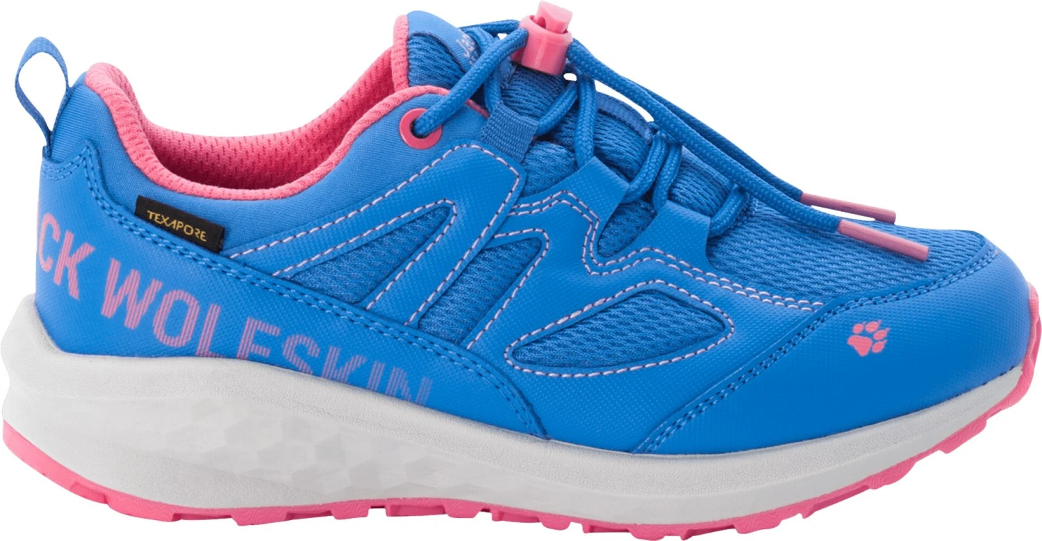 Jack Wolfskin Unleash 4 Speed Texapore Chaussures Enfant, bleu 2 Jack Wolfskin Unleash 4 Speed Texapore Chaussures Enfant, bleu – Image 2