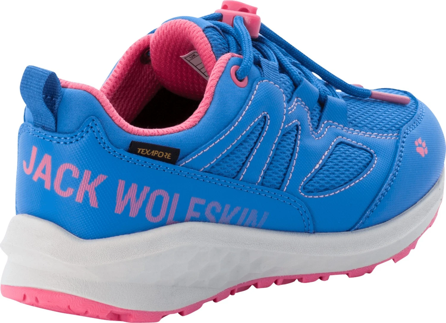 Jack Wolfskin Unleash 4 Speed Texapore Chaussures Enfant, bleu 3 Jack Wolfskin Unleash 4 Speed Texapore Chaussures Enfant, bleu – Image 3