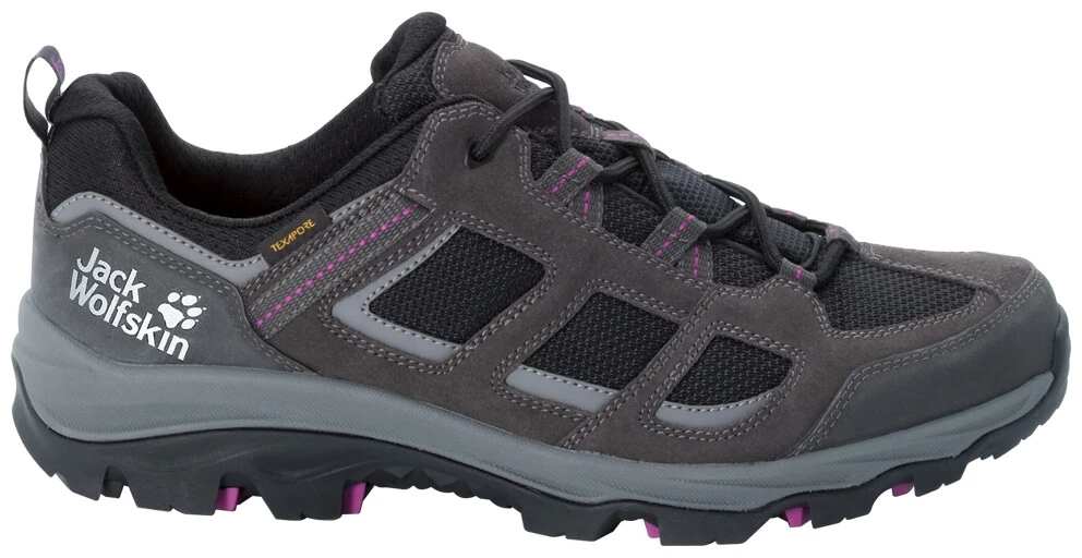 Jack Wolfskin Vojo 3 Texapore Chaussures Basses Femme, gris/bleu 2 Jack Wolfskin Vojo 3 Texapore Chaussures Basses Femme, gris/bleu – Image 2