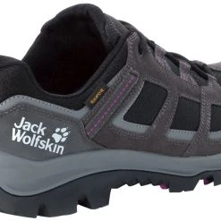 Jack Wolfskin Vojo 3 Texapore Chaussures Basses Femme, gris/bleu 8 Jack Wolfskin Vojo 3 Texapore Chaussures Basses Femme, gris/bleu -Chaussures Soldes Boutique jack wolfskin vojo 3 texapore low shoes women dark steel purple 3