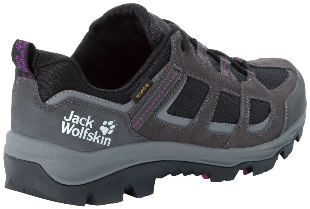 Jack Wolfskin Vojo 3 Texapore Chaussures Basses Femme, gris/bleu 3 Jack Wolfskin Vojo 3 Texapore Chaussures Basses Femme, gris/bleu – Image 3
