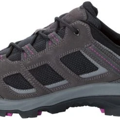 Jack Wolfskin Vojo 3 Texapore Chaussures Basses Femme, gris/bleu 9 Jack Wolfskin Vojo 3 Texapore Chaussures Basses Femme, gris/bleu -Chaussures Soldes Boutique jack wolfskin vojo 3 texapore low shoes women dark steel purple 4