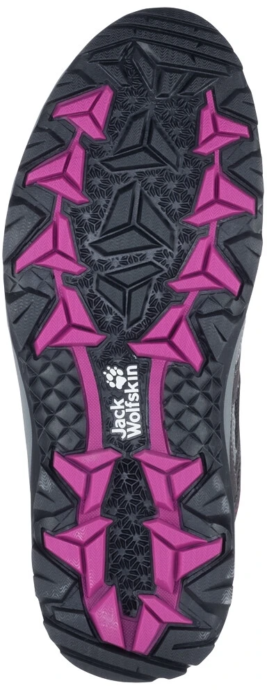 Jack Wolfskin Vojo 3 Texapore Chaussures Basses Femme, gris/bleu 6 Jack Wolfskin Vojo 3 Texapore Chaussures Basses Femme, gris/bleu – Image 6