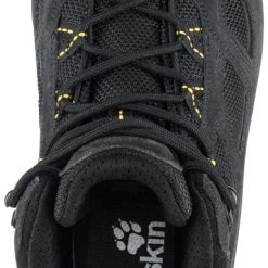 Jack Wolfskin Vojo 3 Texapore Chaussures Mi-Hautes Homme, noir/jaune 10 Jack Wolfskin Vojo 3 Texapore Chaussures Mi-Hautes Homme, noir/jaune -Chaussures Soldes Boutique jack wolfskin vojo 3 texapore mid shoes men black burly yellow xt 5