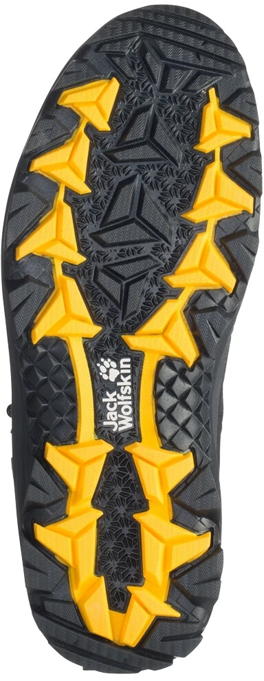Jack Wolfskin Vojo 3 Texapore Chaussures Mi-Hautes Homme, noir/jaune 6 Jack Wolfskin Vojo 3 Texapore Chaussures Mi-Hautes Homme, noir/jaune – Image 6