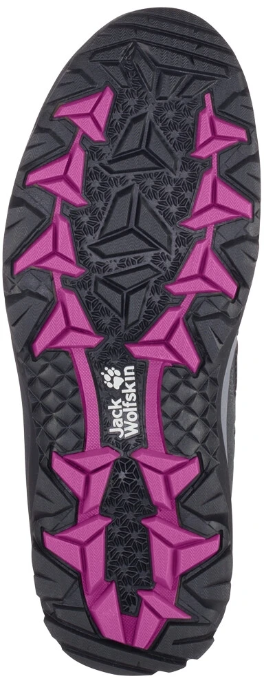 Jack Wolfskin Vojo 3 Texapore Chaussures Mi-Hautes Femme, gris/rose 2 Jack Wolfskin Vojo 3 Texapore Chaussures Mi-Hautes Femme, gris/rose – Image 2