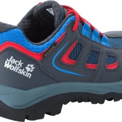 Jack Wolfskin Vojo Texapore Chaussures basses Enfant, gris/bleu -Chaussures Soldes Boutique jack wolfskin vojo texapore low shoes kids blue red 3