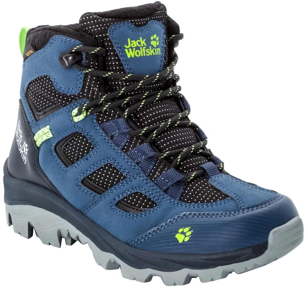 Jack Wolfskin Vojo Texapore Chaussures Mi-Hautes Enfant, noir 1 Jack Wolfskin Vojo Texapore Chaussures Mi-Hautes Enfant, noir