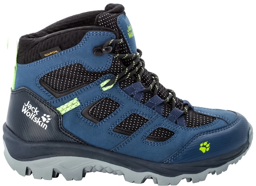 Jack Wolfskin Vojo Texapore Chaussures Mi-Hautes Enfant, turquoise 2 Jack Wolfskin Vojo Texapore Chaussures Mi-Hautes Enfant, turquoise – Image 2