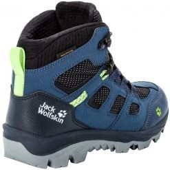 Jack Wolfskin Vojo Texapore Chaussures Mi-Hautes Enfant, noir -Chaussures Soldes Boutique jack wolfskin vojo texapore mid shoes kids dark blue lime 3 2