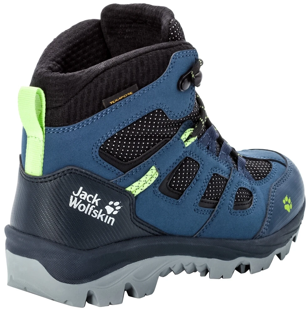 Jack Wolfskin Vojo Texapore Chaussures Mi-Hautes Enfant, noir 3 Jack Wolfskin Vojo Texapore Chaussures Mi-Hautes Enfant, noir – Image 3