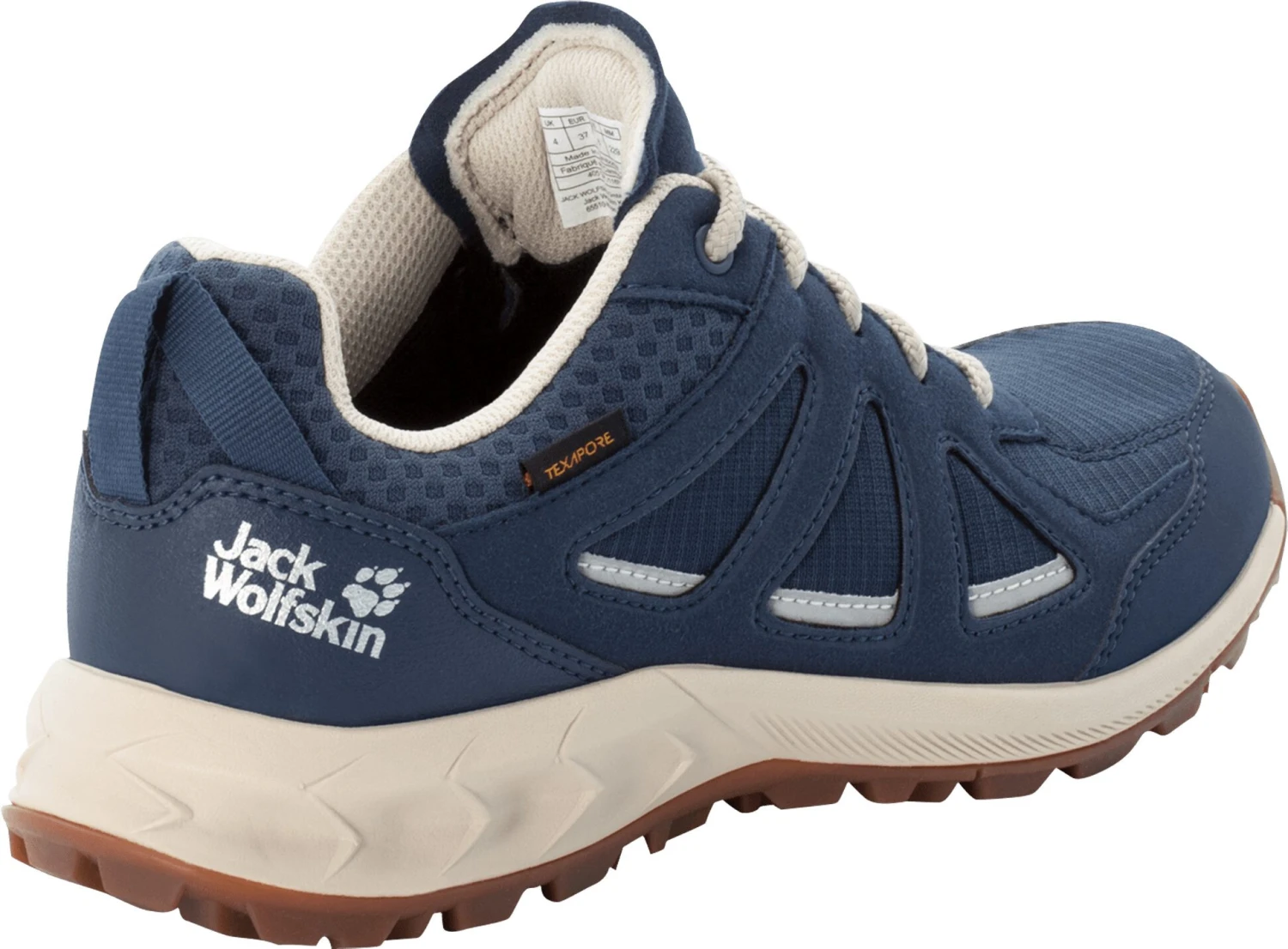 Jack Wolfskin Woodland 2 Texapore Chaussures basses Femme, vert 3 Jack Wolfskin Woodland 2 Texapore Chaussures basses Femme, vert – Image 3