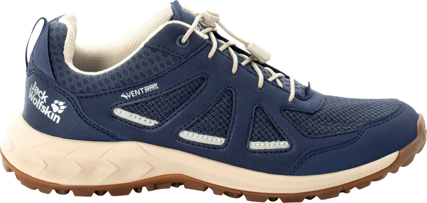 Jack Wolfskin Woodland 2 Vent Chaussures basses Femme, bleu 2 Jack Wolfskin Woodland 2 Vent Chaussures basses Femme, bleu – Image 2