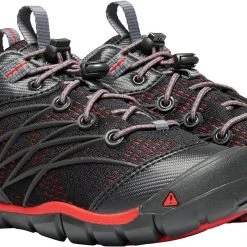 Keen Chandler CNX Chaussures Adolescents, gris/rouge -Chaussures Soldes Boutique keen chandler cnx shoes youth raven fiery red 4
