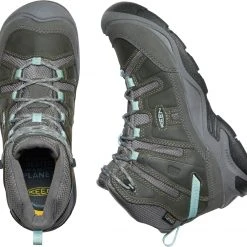 Keen Circadia Mid WP Chaussures Femme, noir/gris -Chaussures Soldes Boutique keen circadia mid wp shoes women steel grey cloud blue 4 1