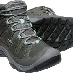 Keen Circadia Mid WP Chaussures Femme, noir/gris -Chaussures Soldes Boutique keen circadia mid wp shoes women steel grey cloud blue 5 1
