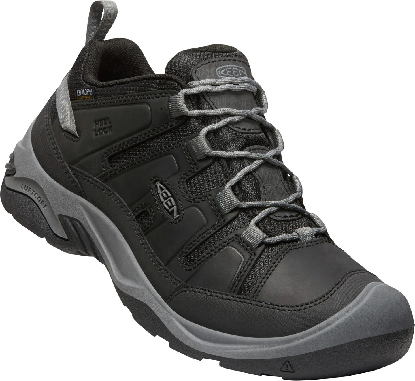 Keen Circadia WP Chaussures Homme, noir/gris 1 Keen Circadia WP Chaussures Homme, noir/gris