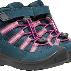 Keen Hikeport 2 Sport Mid WP Chaussures Enfant, Bleu pétrole -Chaussures Soldes Boutique keen hikeport 2 sport mid wp shoes kids blue wing teal fruit dove 3
