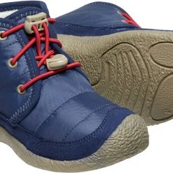 Keen Howser II Chukka WP Chaussures Enfant, noir/Multicolore -Chaussures Soldes Boutique keen howser ii chukka wp shoes kids blue depths red carpet 4 1