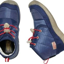 Keen Howser II Chukka WP Chaussures Enfant, noir/Multicolore -Chaussures Soldes Boutique keen howser ii chukka wp shoes kids blue depths red carpet 5 1