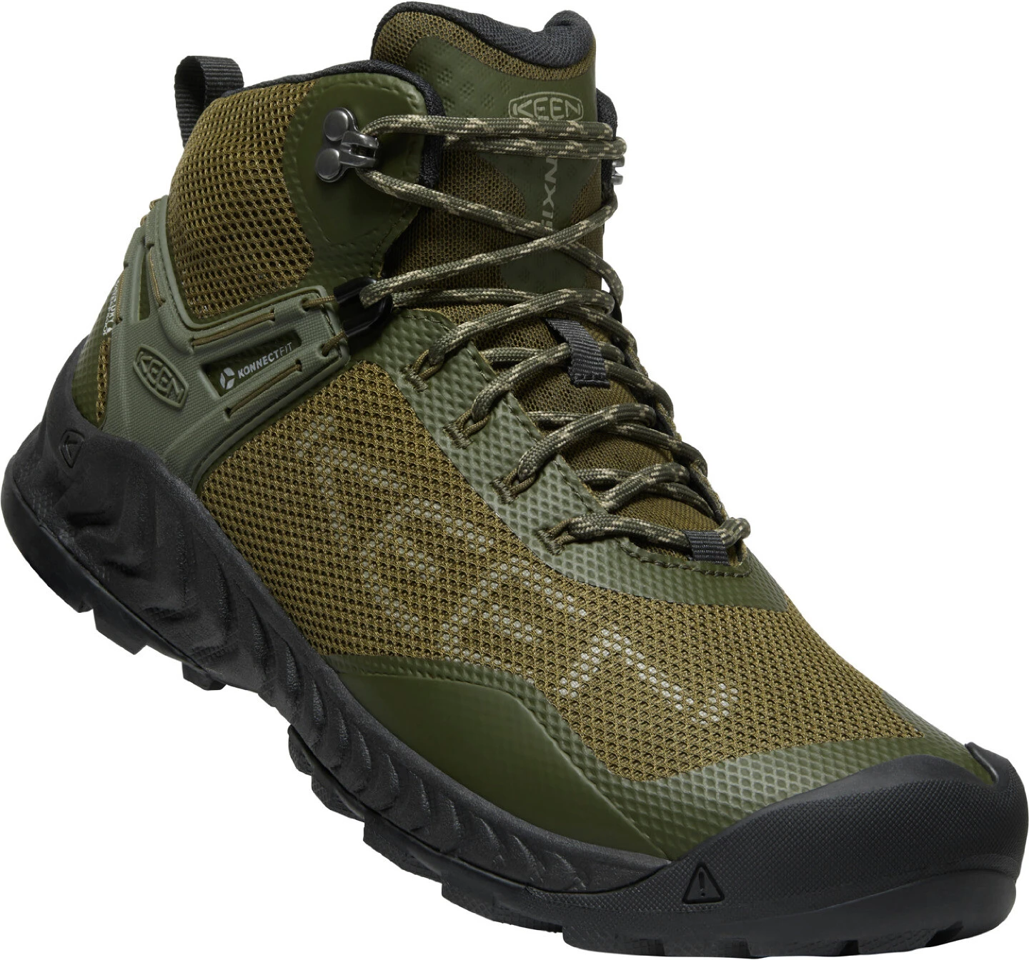 Keen NXIS EVO Mid WP Chaussures Homme, olive 1 Keen NXIS EVO Mid WP Chaussures Homme, olive
