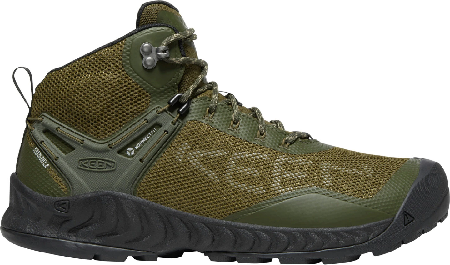 Keen NXIS EVO Mid WP Chaussures Homme, olive 2 Keen NXIS EVO Mid WP Chaussures Homme, olive – Image 2