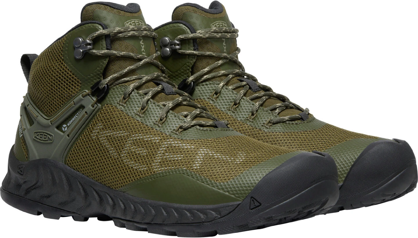 Keen NXIS EVO Mid WP Chaussures Homme, olive 3 Keen NXIS EVO Mid WP Chaussures Homme, olive – Image 3