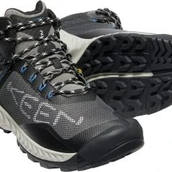 Keen Nxis Evo WP Chaussures mi-hautes Homme, gris/noir -Chaussures Soldes Boutique keen nxis evo wp mid shoes men magnet bright cobalt 6