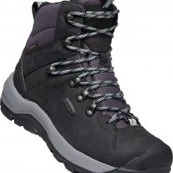 Keen Revel IV Mid Polar Chaussures Femme, noir/violet