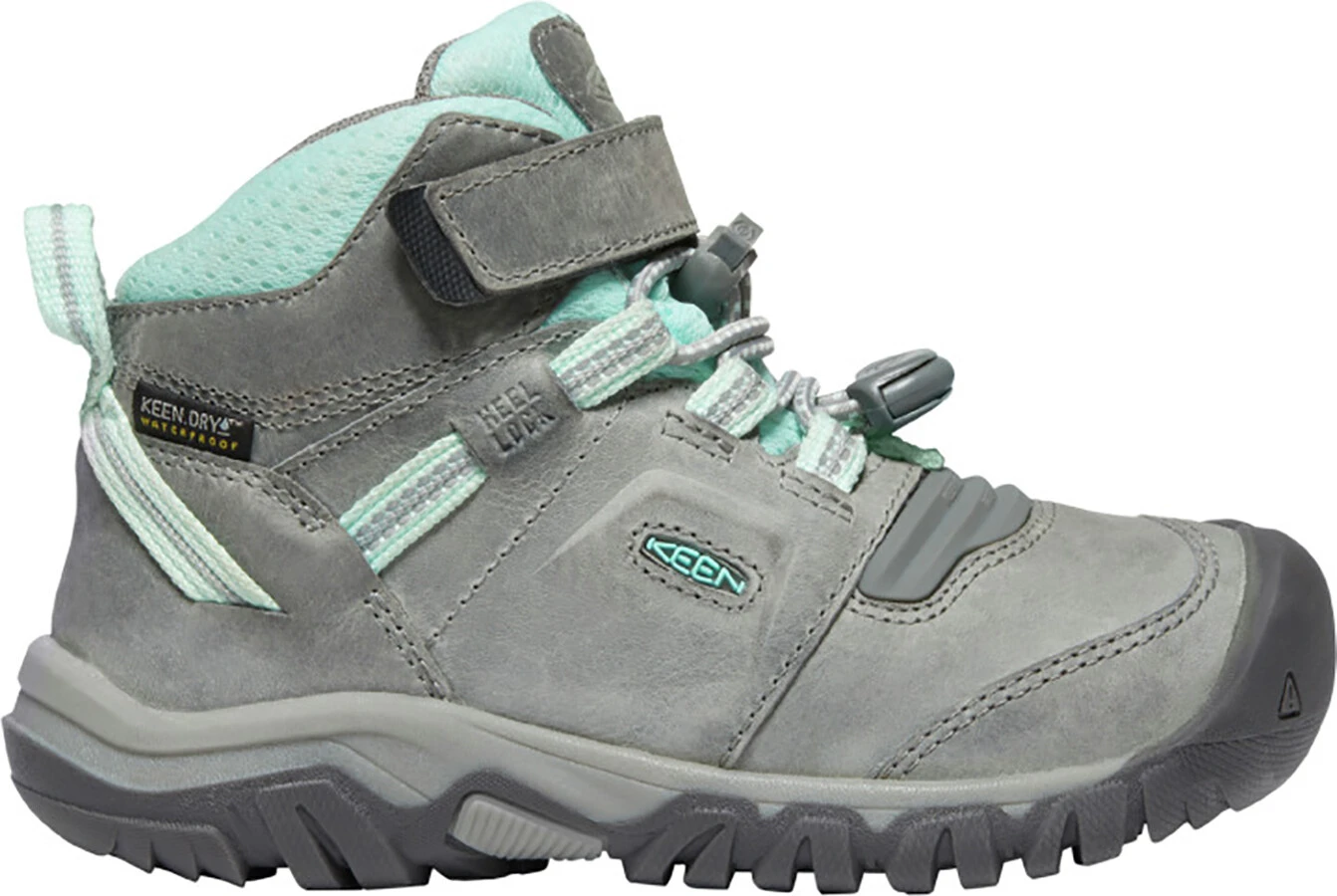 Keen Ridge Flex Mid WP Chaussures Enfant, gris 2 Keen Ridge Flex Mid WP Chaussures Enfant, gris – Image 2