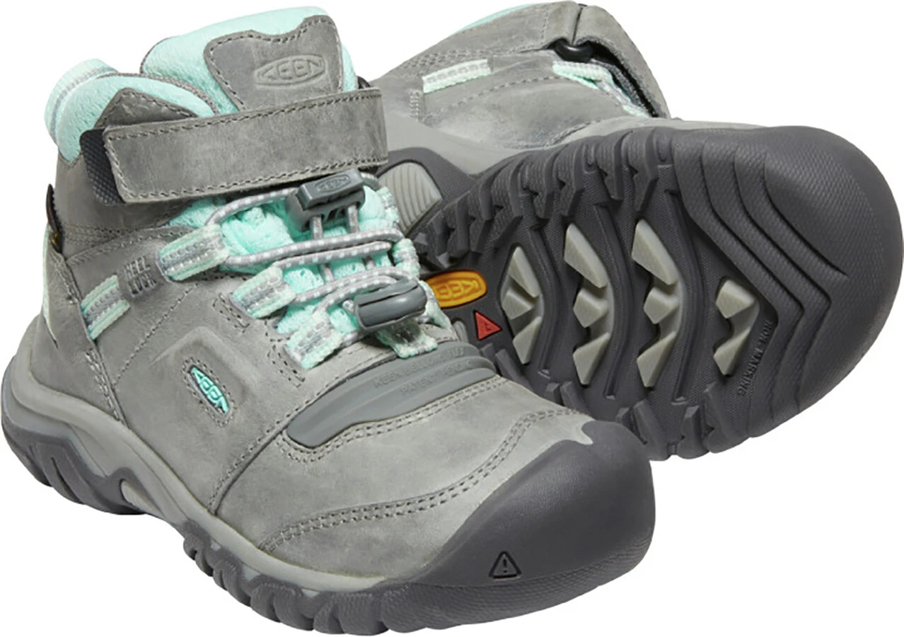 Keen Ridge Flex Mid WP Chaussures Enfant, gris 4 Keen Ridge Flex Mid WP Chaussures Enfant, gris – Image 4