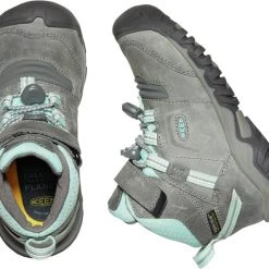 Keen Ridge Flex Mid WP Chaussures Enfant, marron -Chaussures Soldes Boutique keen ridge flex mid wp shoes kids grey blue tint 5