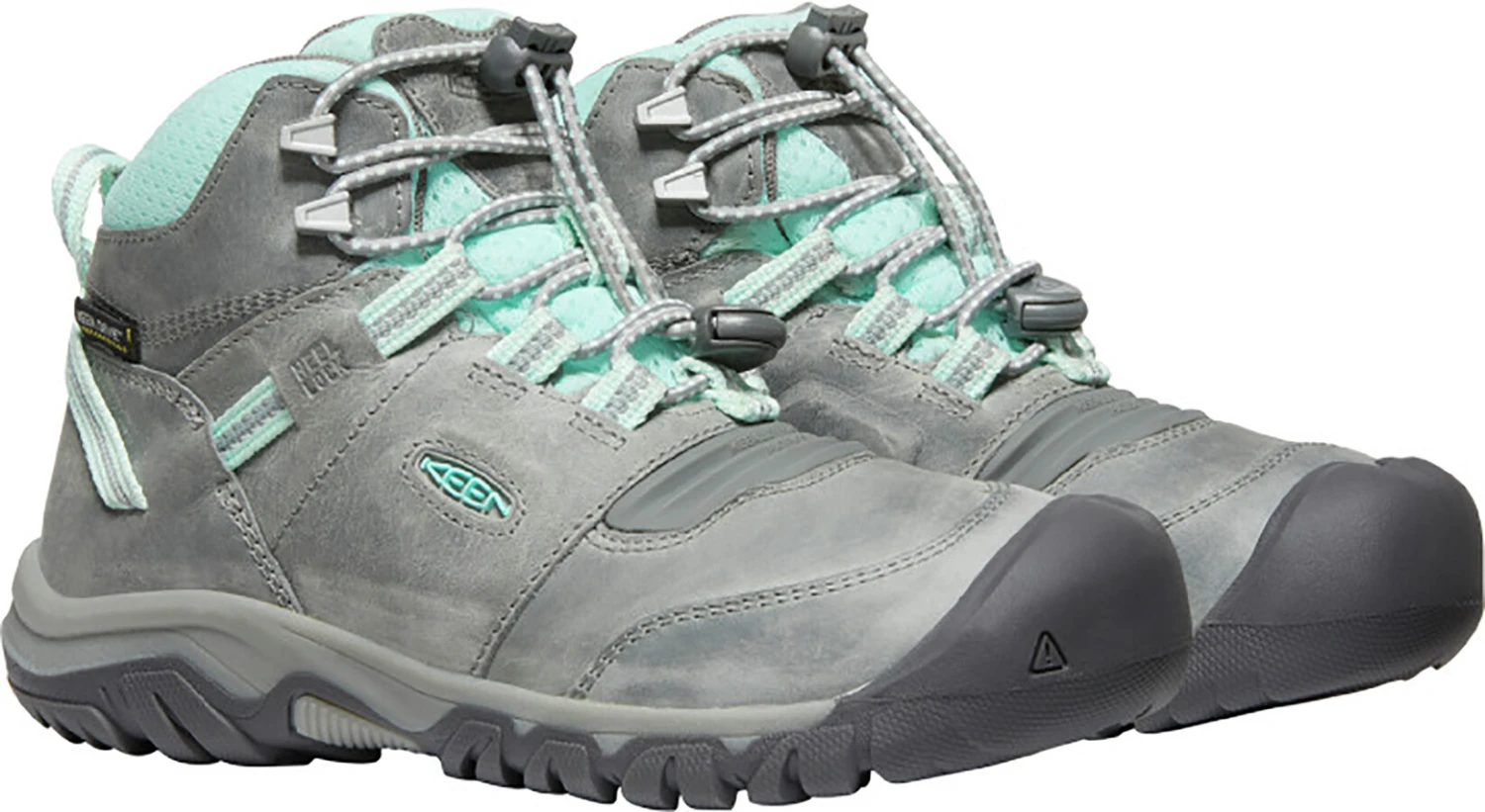 Keen Ridge Flex Mid WP Chaussures Adolescents, gris 3 Keen Ridge Flex Mid WP Chaussures Adolescents, gris – Image 3