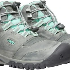 Keen Ridge Flex Mid WP Chaussures Adolescents, gris/turquoise 8 Keen Ridge Flex Mid WP Chaussures Adolescents, gris/turquoise -Chaussures Soldes Boutique keen ridge flex mid wp shoes youth grey blue tint 3