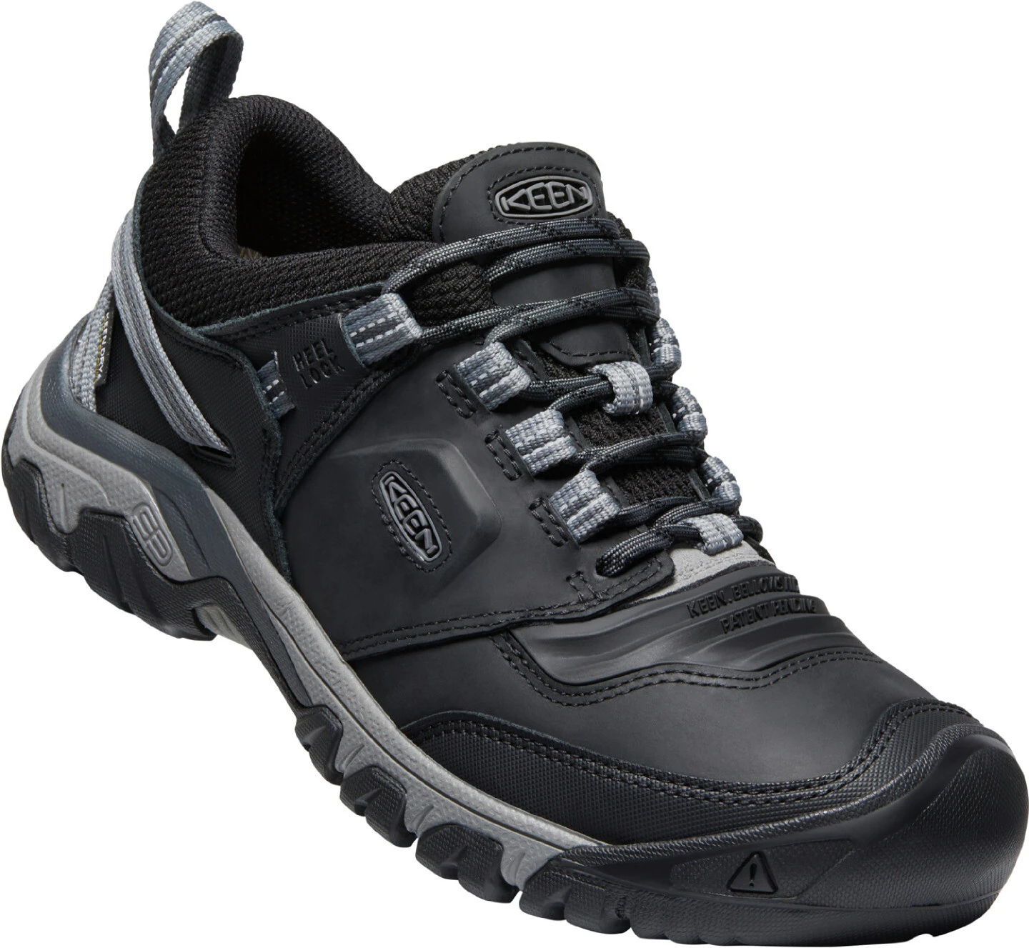 Keen Ridge Flex WP Chaussures Homme, noir/gris 1 Keen Ridge Flex WP Chaussures Homme, noir/gris