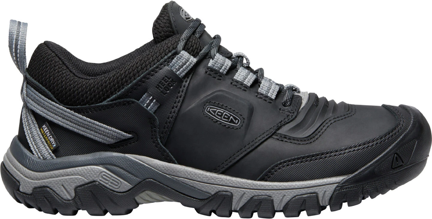Keen Ridge Flex WP Chaussures Homme, noir/gris 2 Keen Ridge Flex WP Chaussures Homme, noir/gris – Image 2