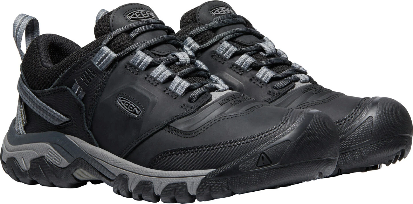 Keen Ridge Flex WP Chaussures Homme, noir/gris 3 Keen Ridge Flex WP Chaussures Homme, noir/gris – Image 3