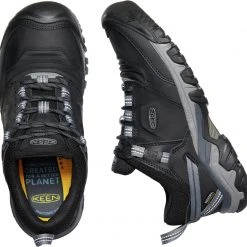 Keen Ridge Flex WP Chaussures Homme, noir/gris -Chaussures Soldes Boutique keen ridge flex wp shoes men black magnet 4 1