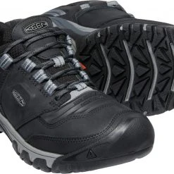Keen Ridge Flex WP Chaussures Homme, noir/gris -Chaussures Soldes Boutique keen ridge flex wp shoes men black magnet 5 1