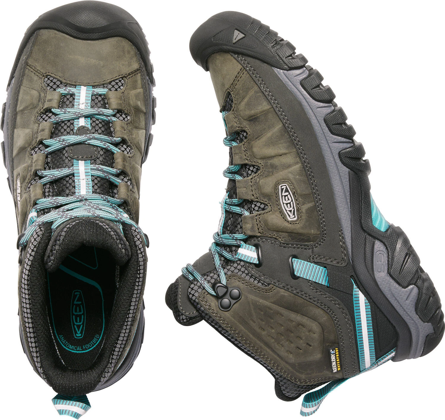 Keen Targhee III Mid WP Chaussures Femme, gris 5 Keen Targhee III Mid WP Chaussures Femme, gris – Image 5