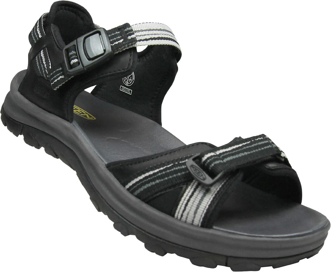 Keen Terradora II Open Toe Sandales en cuir Femme, noir/gris 1 Keen Terradora II Open Toe Sandales en cuir Femme, noir/gris