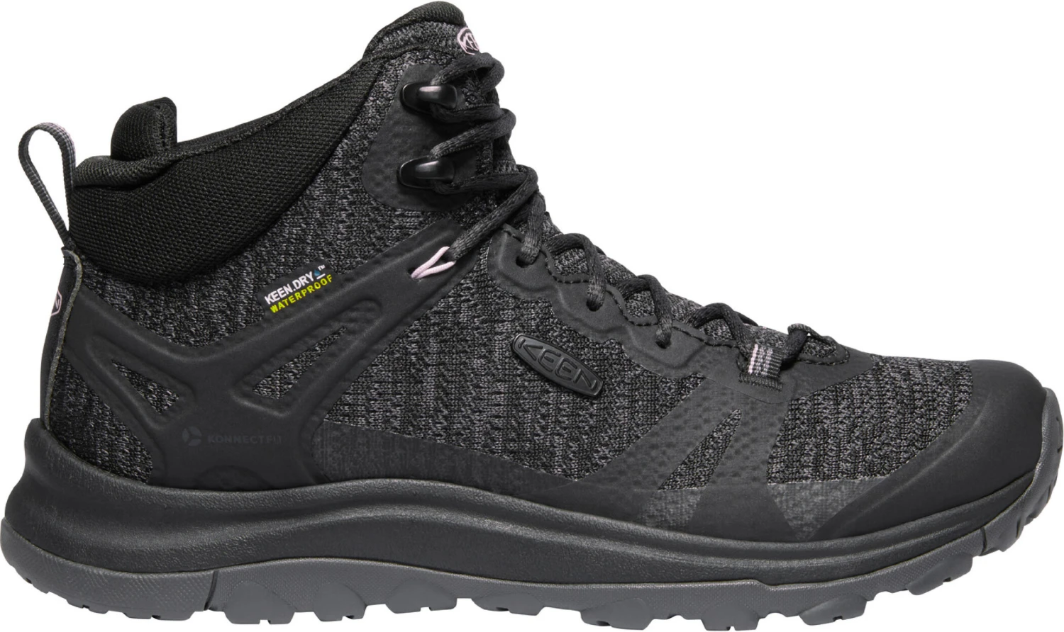 Keen Terradora II Mid WP Chaussures Femme, noir/gris 2 Keen Terradora II Mid WP Chaussures Femme, noir/gris – Image 2
