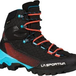 La Sportiva Aequilibrium ST GTX Chaussures Femme, noir/turquoise